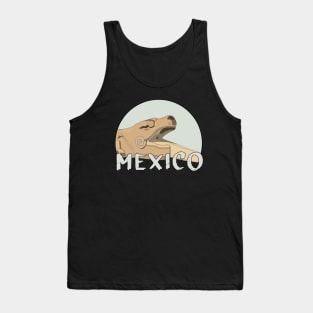 The Serpent of the Temple of Kukulcán Mexico Tank Top